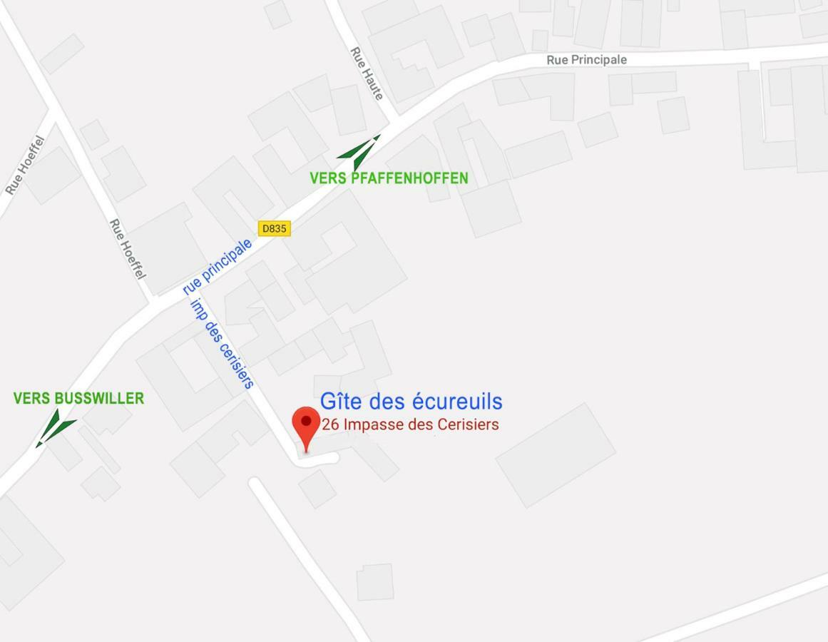 Le Gite Des Ecureuils Schalkendorf المظهر الخارجي الصورة